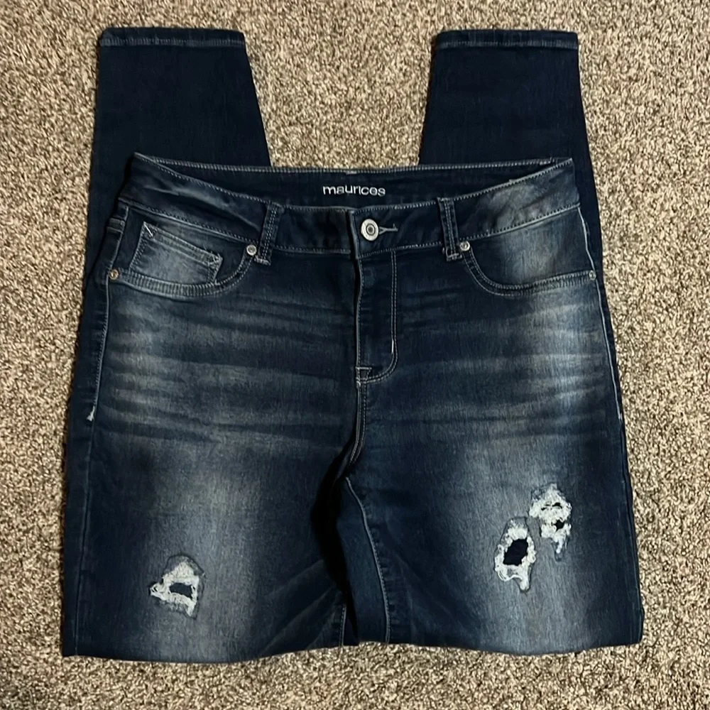 Maurice’s High Rise jeggings - Picture 2 of 5